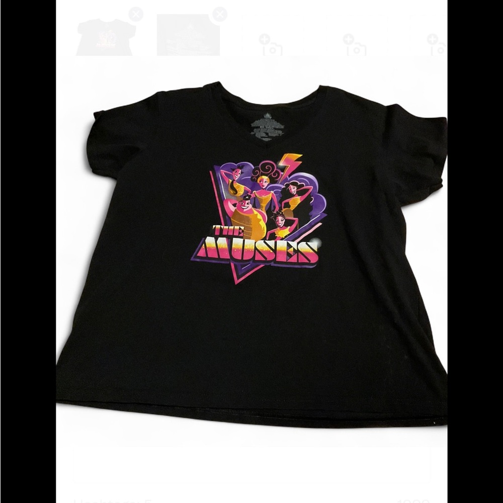 The muses Hercules Disney graphic concert t